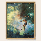 Cosmic Surfer Serving Tray Gallery Image 1