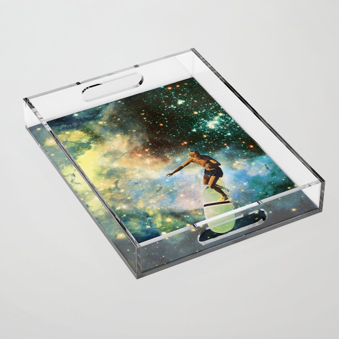 Cosmic Surfer Acrylic Tray Gallery Image 1