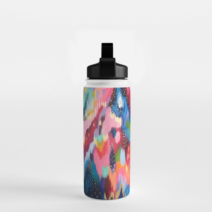 EttaVee Brushstroke no. 136 Water Bottle Gallery Image 2