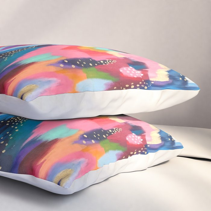 EttaVee Brushstroke no. 136 Pillow Sham Gallery Image 3