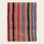 Qashqaâi Antique Fars Southwest Persian Striped Kilim Print Poster Gallery Image 4