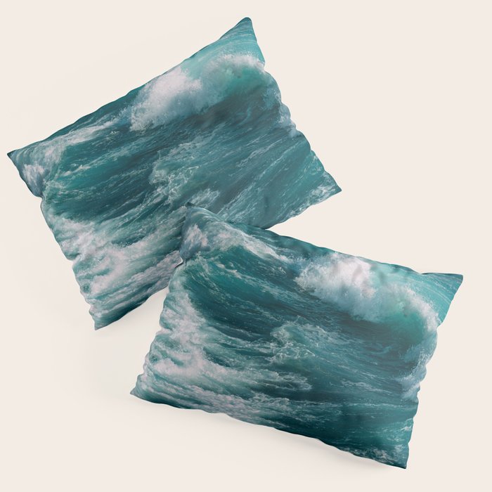 Ocean Waves Pillow Sham Gallery Image 1