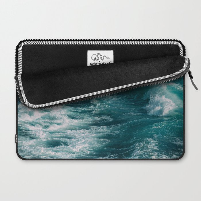 Ocean Waves Laptop Sleeve Gallery Image 2