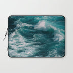 Ocean Waves Laptop Sleeve Gallery Image 1