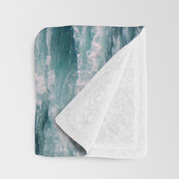 Ocean Waves Throw Blanket Gallery Image 3