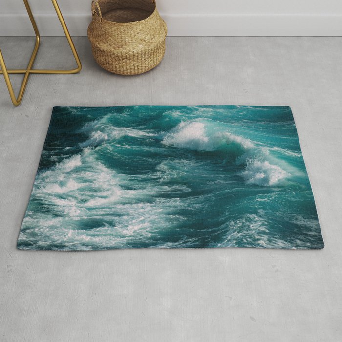 Ocean Waves Rug Gallery Image 1
