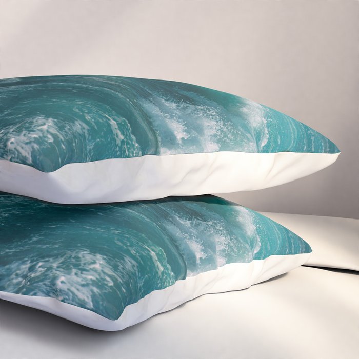 Ocean Waves Pillow Sham Gallery Image 3