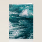 Ocean Waves Stationery Card Gallery Image 2