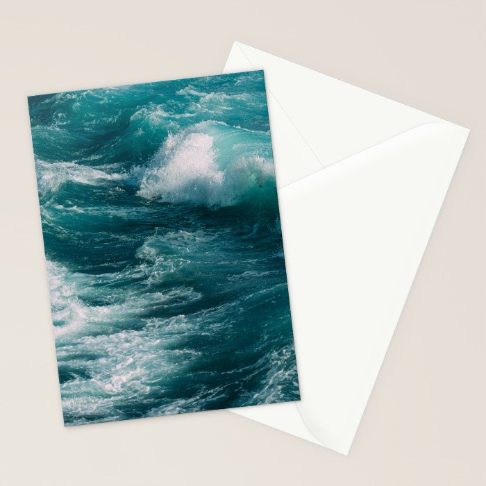 Ocean Waves Stationery Card Gallery Image 2
