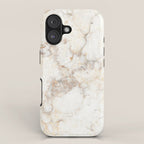 Marble Natural Stone Grey Veining Quartz iPhone Case Gallery Image 1