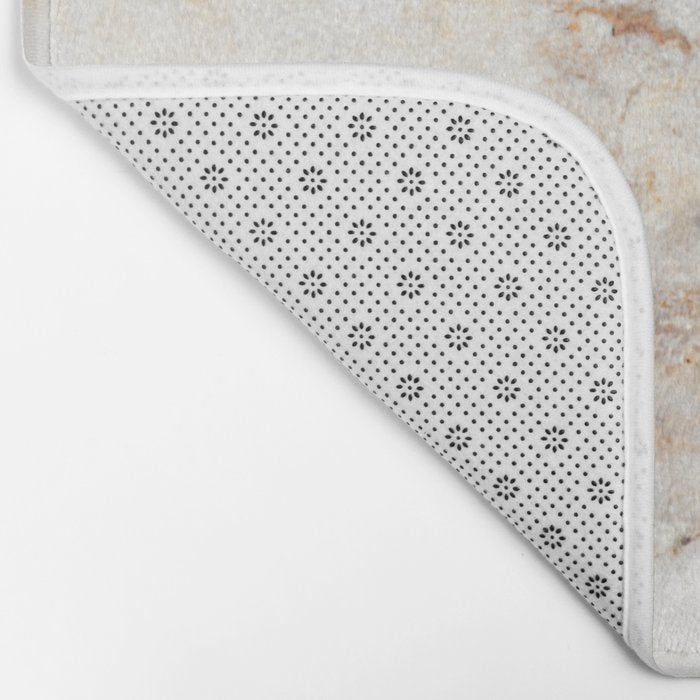 Marble Natural Stone Grey Veining Quartz Bath Mat Gallery Image 2