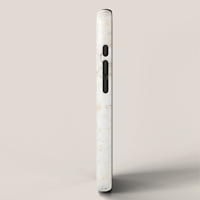 Marble Natural Stone Grey Veining Quartz iPhone Case Gallery Image 2