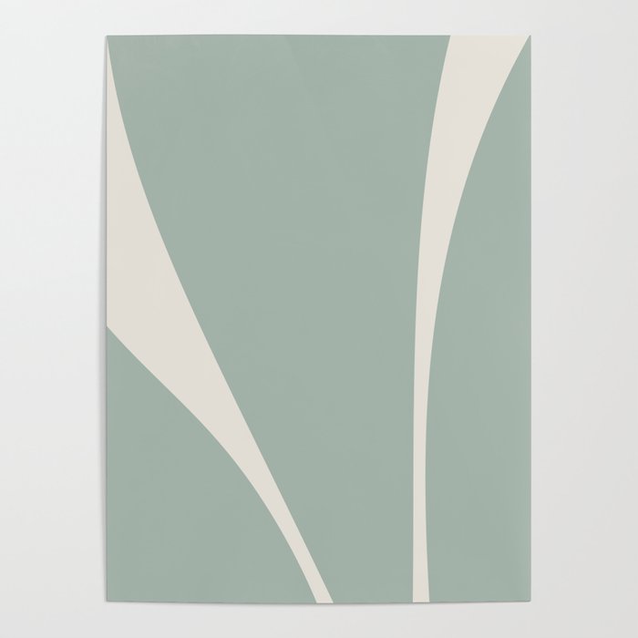Minimalist Plant Abstract XXIII Poster Gallery Image 1