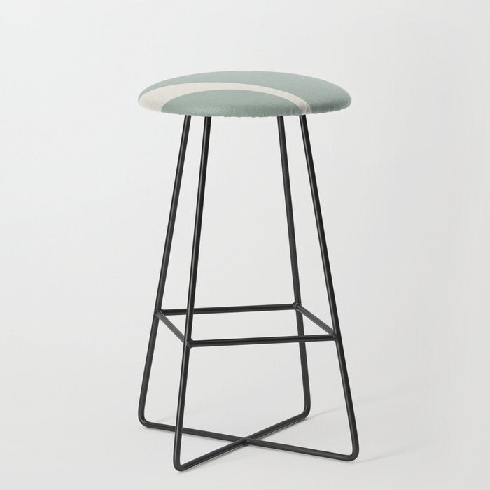 Minimalist Plant Abstract XXIII Stool Gallery Image 1