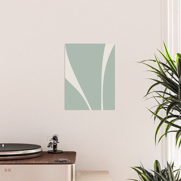 Minimalist Plant Abstract XXIII Poster Gallery Image 2