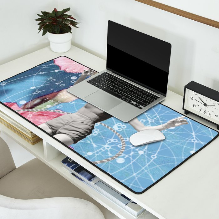 On Joy // Hula-hooping Desk Mat Gallery Image 2