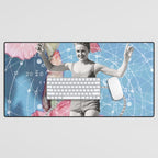 On Joy // Hula-hooping Desk Mat Gallery Image 1