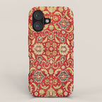 Isphahan Antique Central Persian Rug Print iPhone Case Gallery Image 1