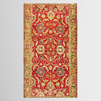 Isphahan Antique Central Persian Rug Print Tablecloth Gallery Image 2