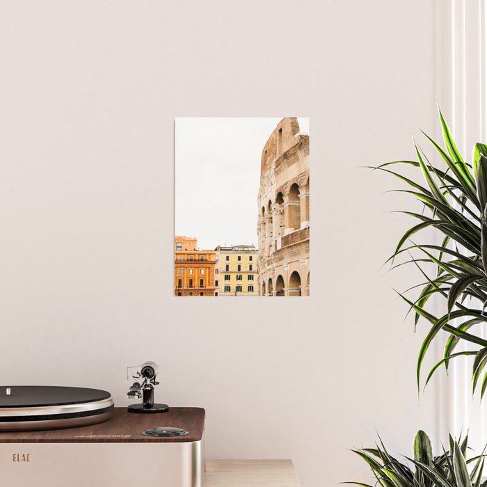 Colosseum - Rome Italy Architecture, Travel Photography Poster Gallery Image 2