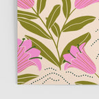 Tulip - Floral Pattern  Poster Gallery Image 3