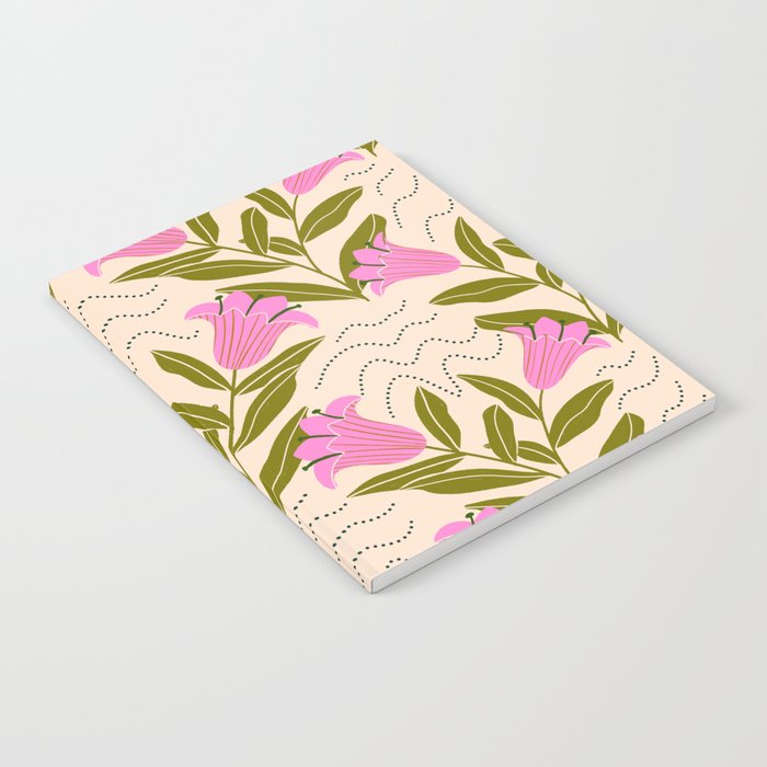 Tulip - Floral Pattern  Notebook Gallery Image 1