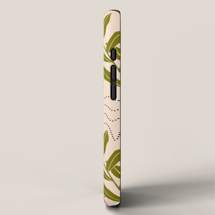 Tulip - Floral Pattern  iPhone Case Gallery Image 2