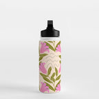 Tulip - Floral Pattern  Water Bottle Gallery Image 3