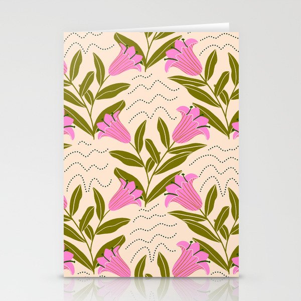 Tulip - Floral Pattern  Stationery Card Gallery Image 2