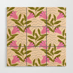 Tulip - Floral Pattern  Wood Wall Art Gallery Image 1