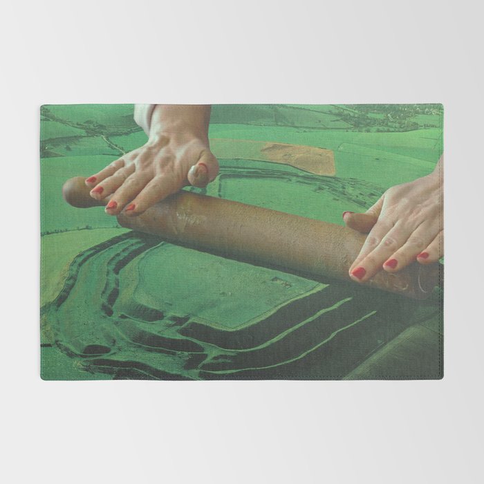 Meadows Roller - Landscape rolling Pin Rug Gallery Image 2