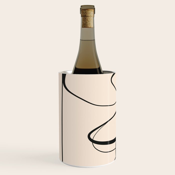 Abstract line art 48a Wine Chiller Gallery Image 2