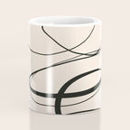 Abstract line art 48a Coffee Mug Gallery Image 4