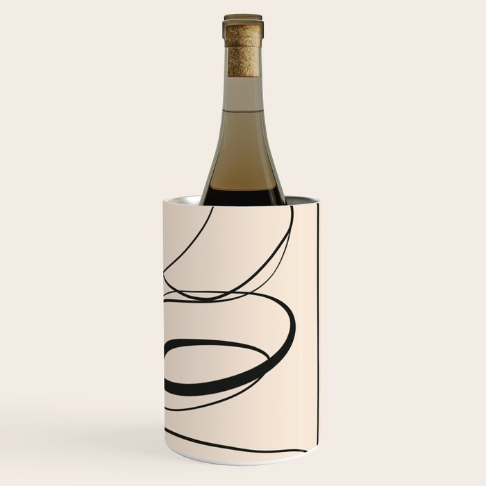 Abstract line art 48a Wine Chiller Gallery Image 3