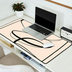 Abstract line art 48a Desk Mat Gallery Image 2