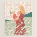 Field Stroll (Blond) Jigsaw Puzzle Gallery Image 1