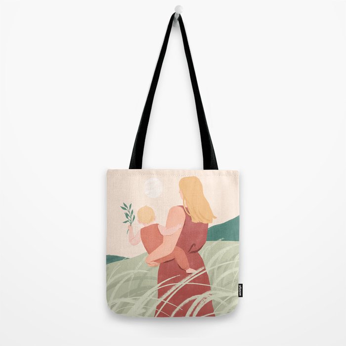 Field Stroll (Blond) Tote Bag Gallery Image 2