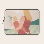 Field Stroll (Blond) Laptop Sleeve Gallery Image 1