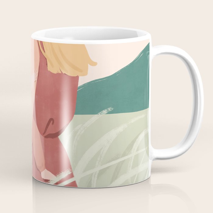 Field Stroll (Blond) Coffee Mug Gallery Image 1