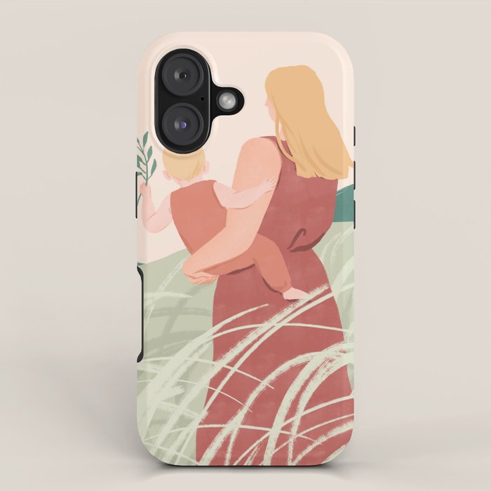 Field Stroll (Blond) iPhone Case Gallery Image 1
