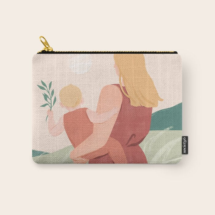 Field Stroll (Blond) Carry All Pouch Gallery Image 1