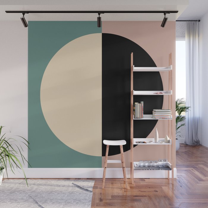 Color Block Abstract XIX Wall Mural Gallery Image 1