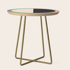 Color Block Abstract XIX Side Table Gallery Image 1