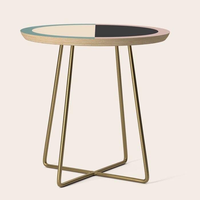 Color Block Abstract XIX Side Table Gallery Image 1