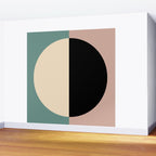 Color Block Abstract XIX Wall Mural Gallery Image 2