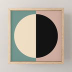 Color Block Abstract XIX Mini Art Print Gallery Image 1