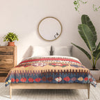 Obruk  Antique Konya Turkish Kilim Print Comforter Gallery Image 3