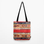 Obruk  Antique Konya Turkish Kilim Print Tote Bag Gallery Image 2