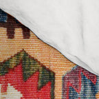 Obruk  Antique Konya Turkish Kilim Print Comforter Gallery Image 4