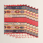 Obruk  Antique Konya Turkish Kilim Print Wrapping Paper Gallery Image 3